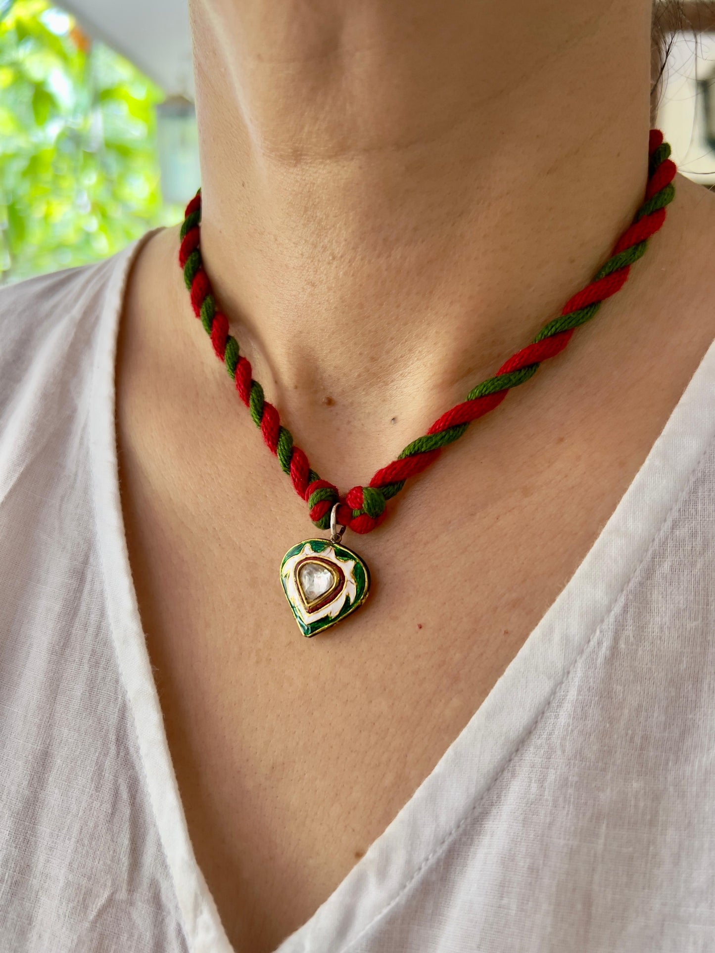 PAAN PATTA NECKLACE