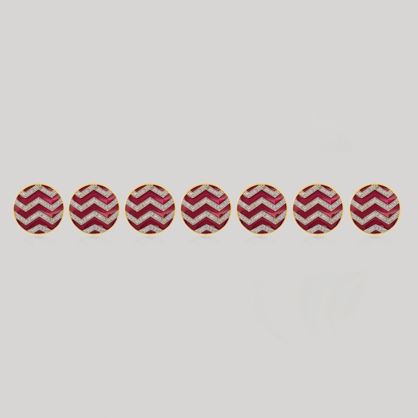 RANA BUTTONS (RED)