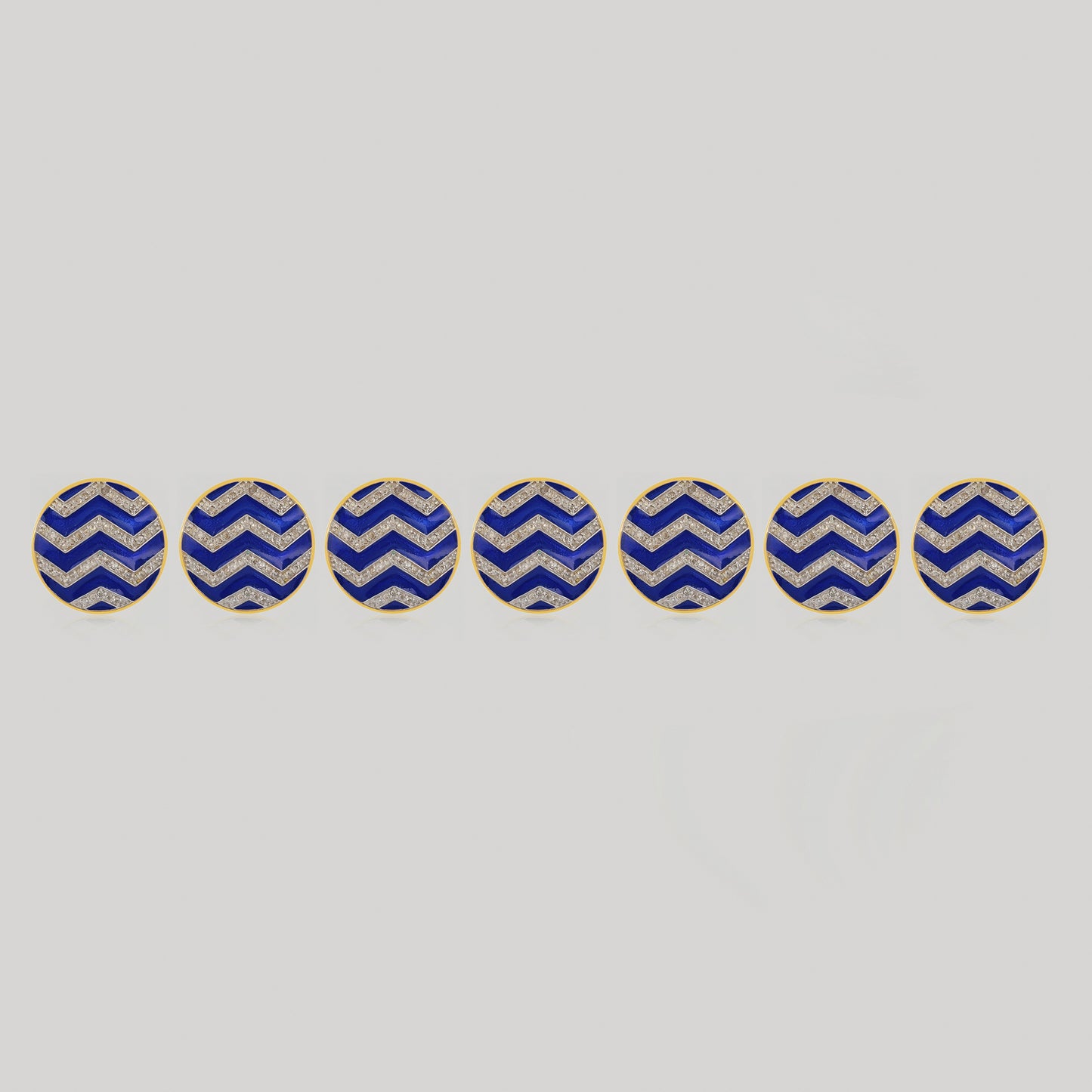RANA BUTTONS (NAVY BLUE)