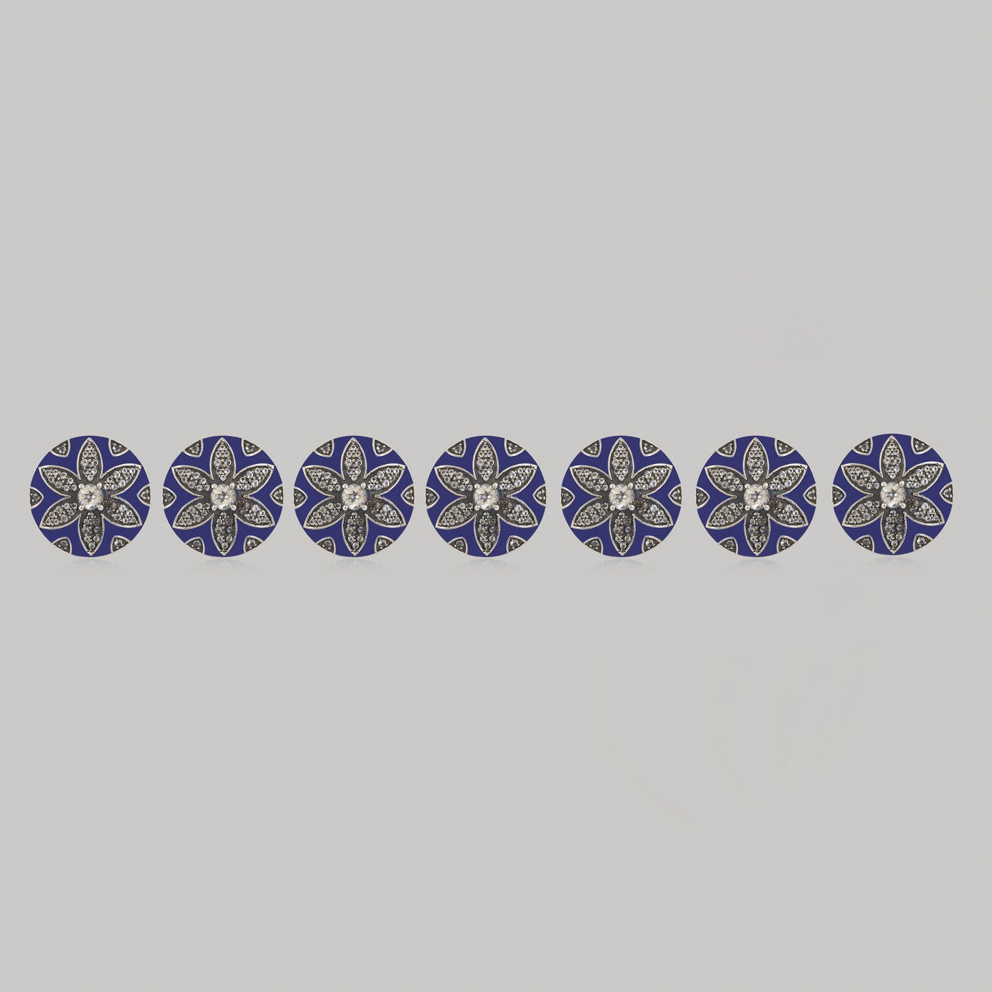 BHOLA BUTTONS (BLUE)