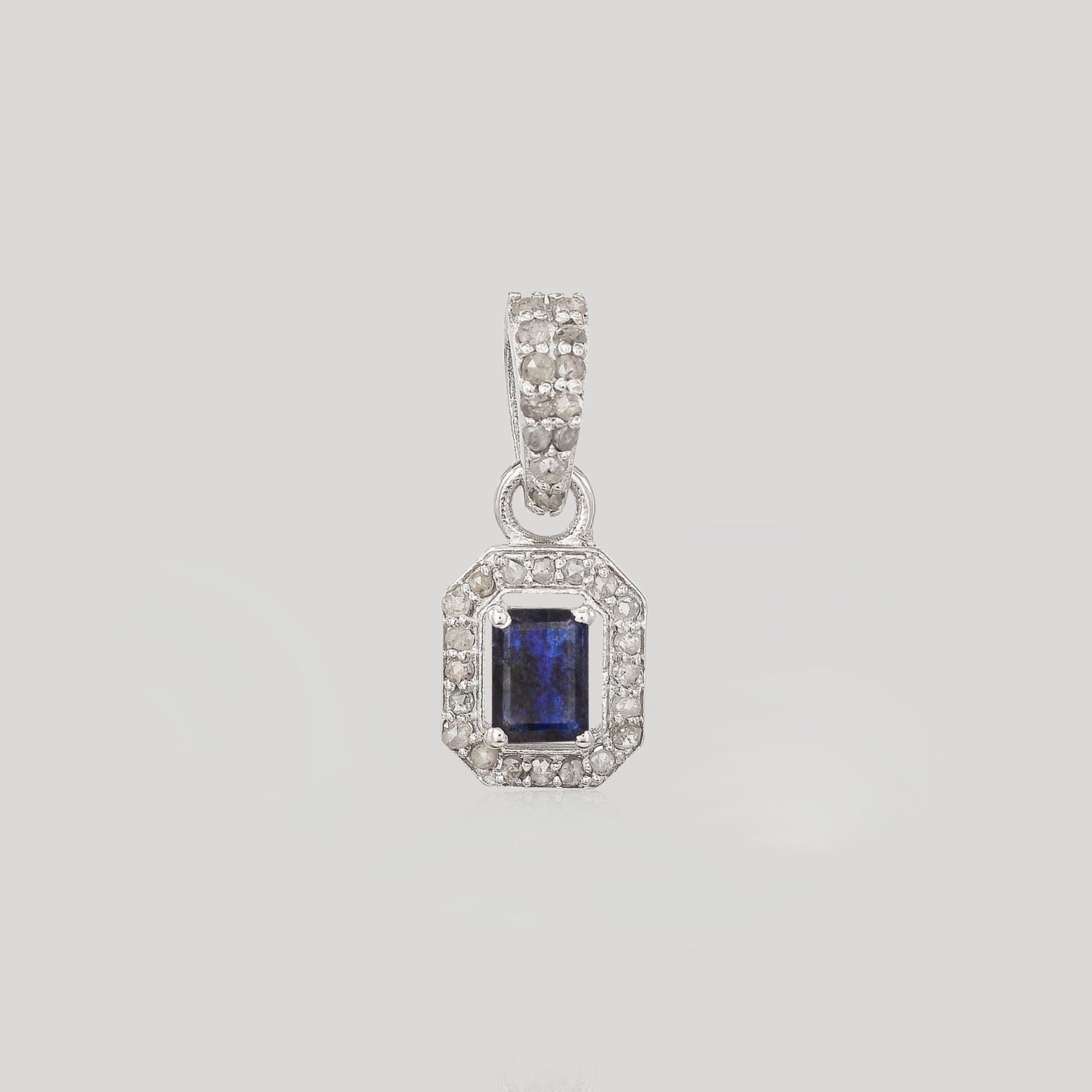 KAMLA BLUE SAPPHIRE PENDANT
