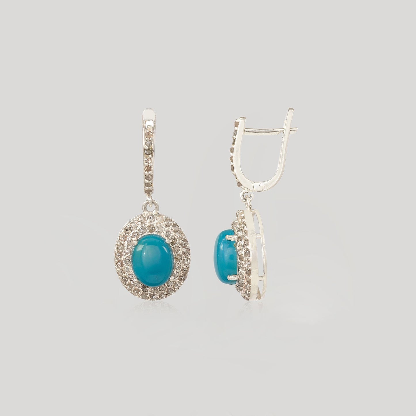 GAYATRI TURQUOISE EARRINGS