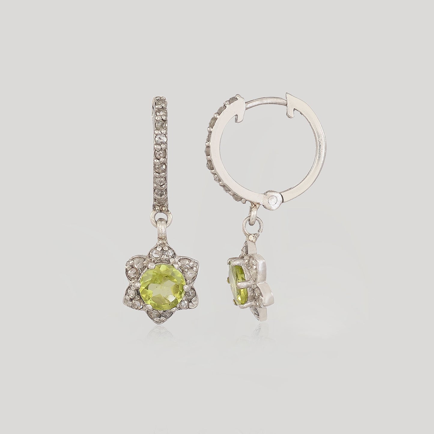 MARGARET PERIDOT EARRINGS