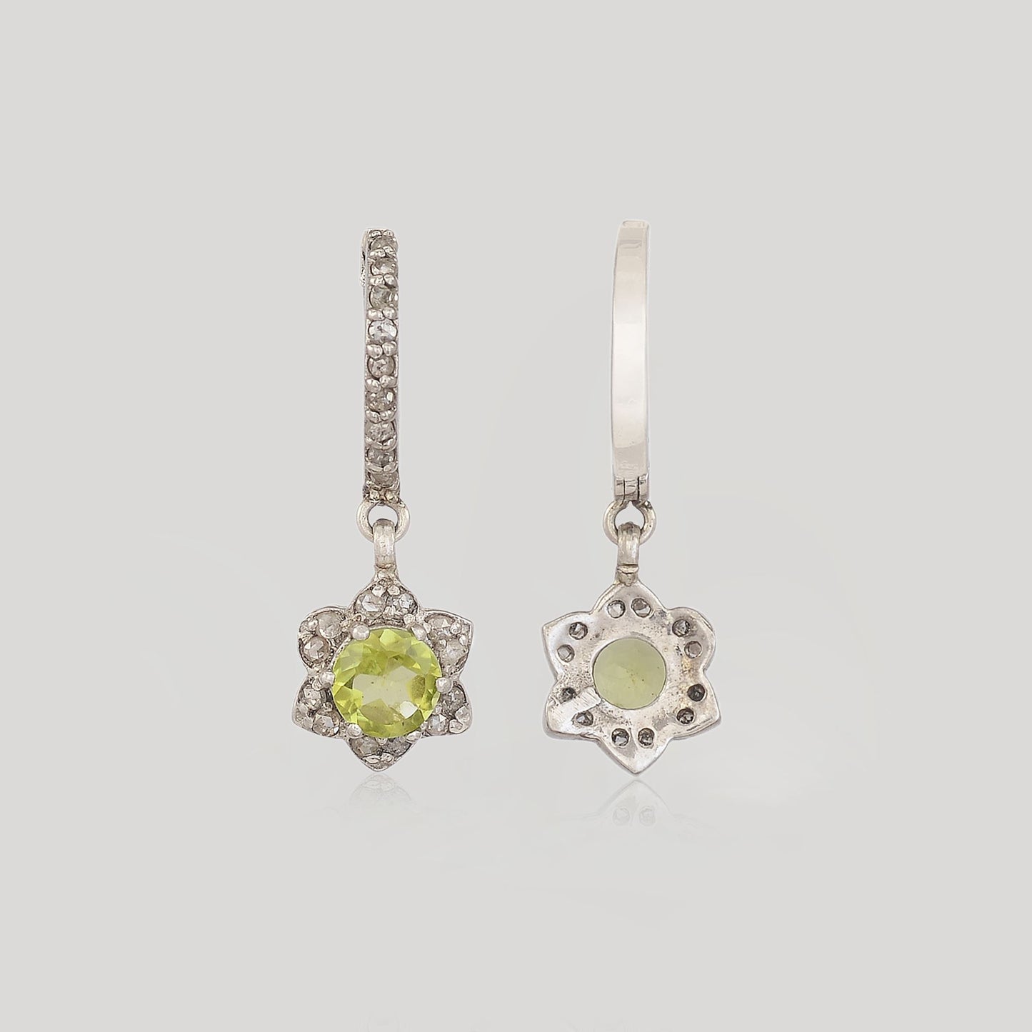MARGARET PERIDOT EARRINGS