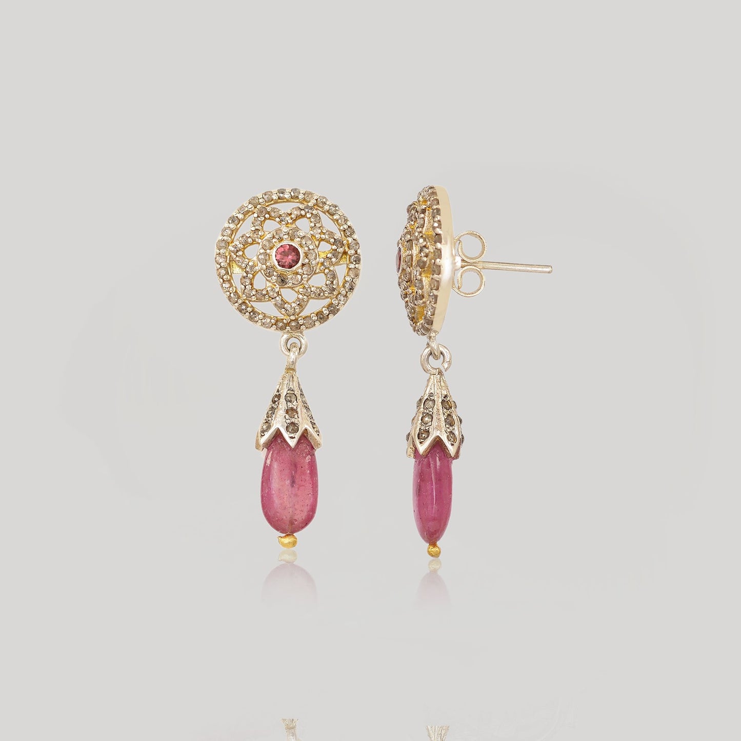 JAYA RUBY EARRINGS