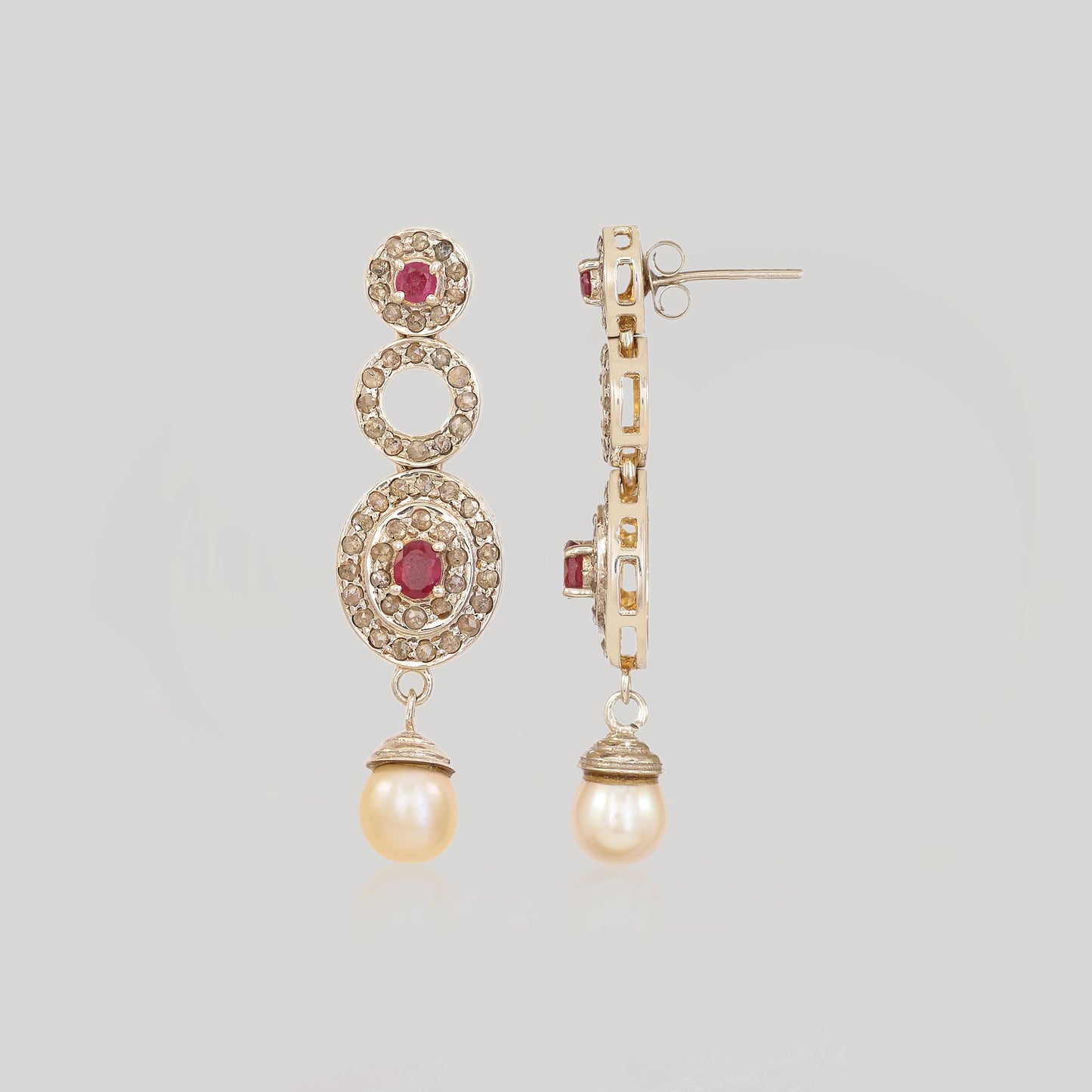MOHINI RUBY EARRINGS