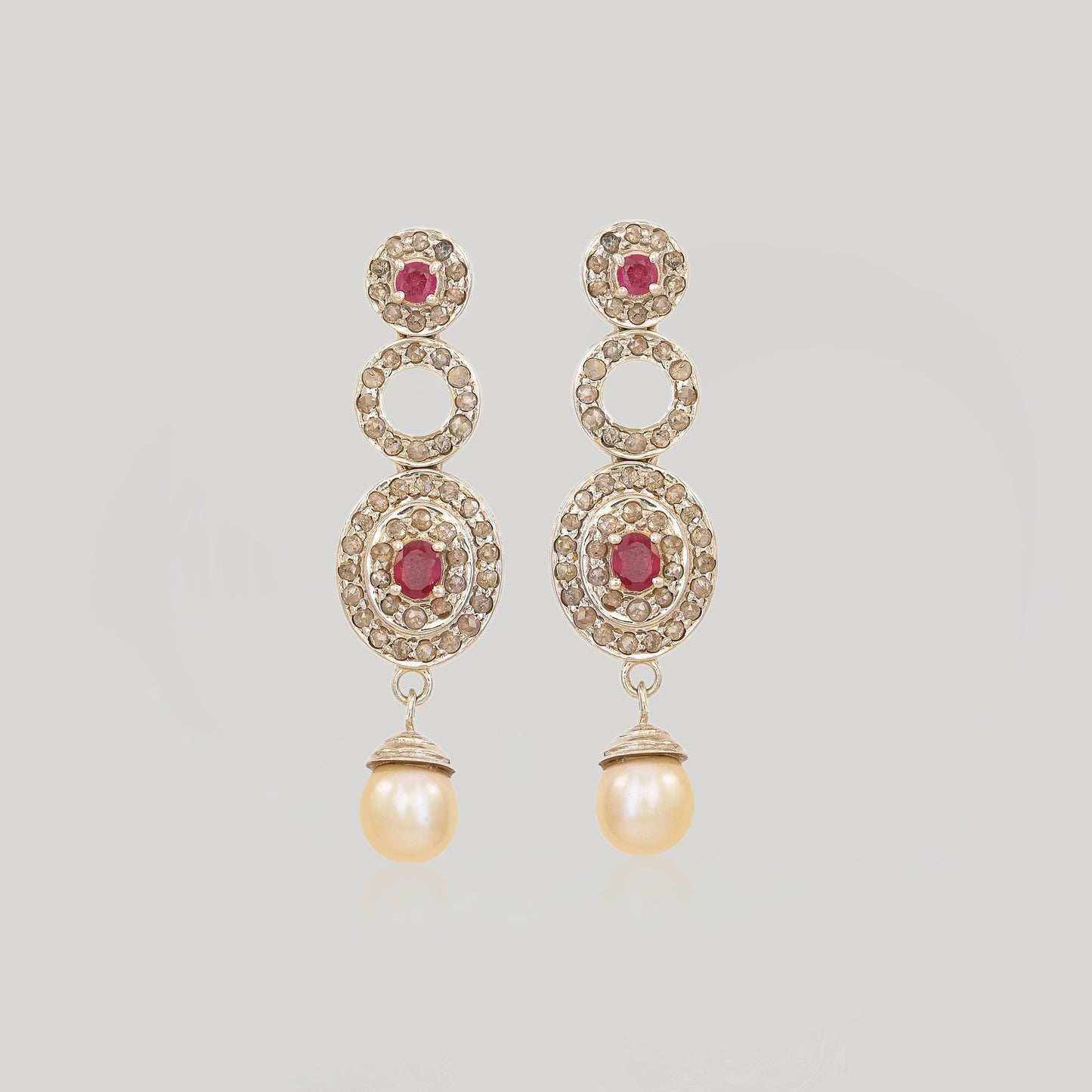 MOHINI RUBY EARRINGS