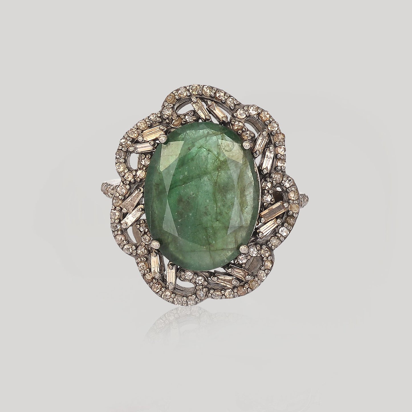 JANE EMERALD RING