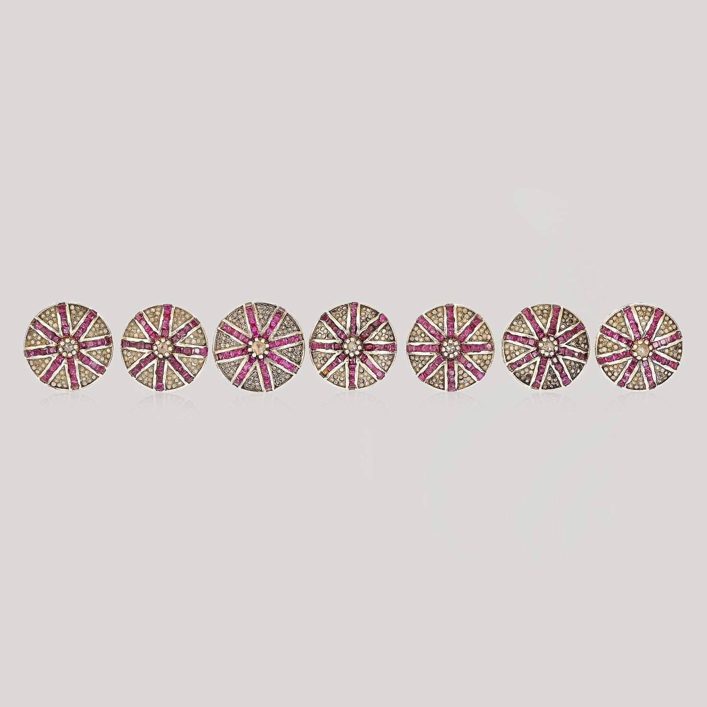 DHIRENDRA BUTTONS (RED)
