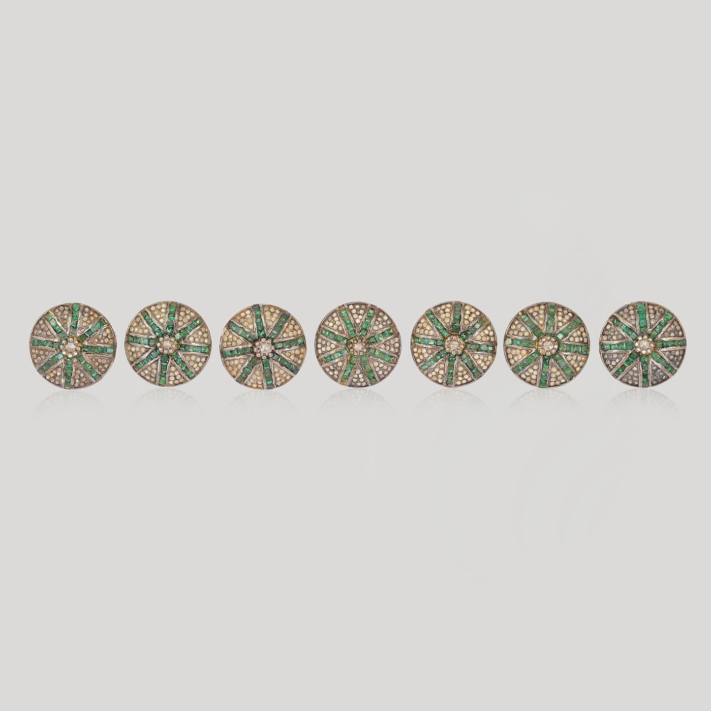 DHIRENDRA BUTTONS (GREEN)