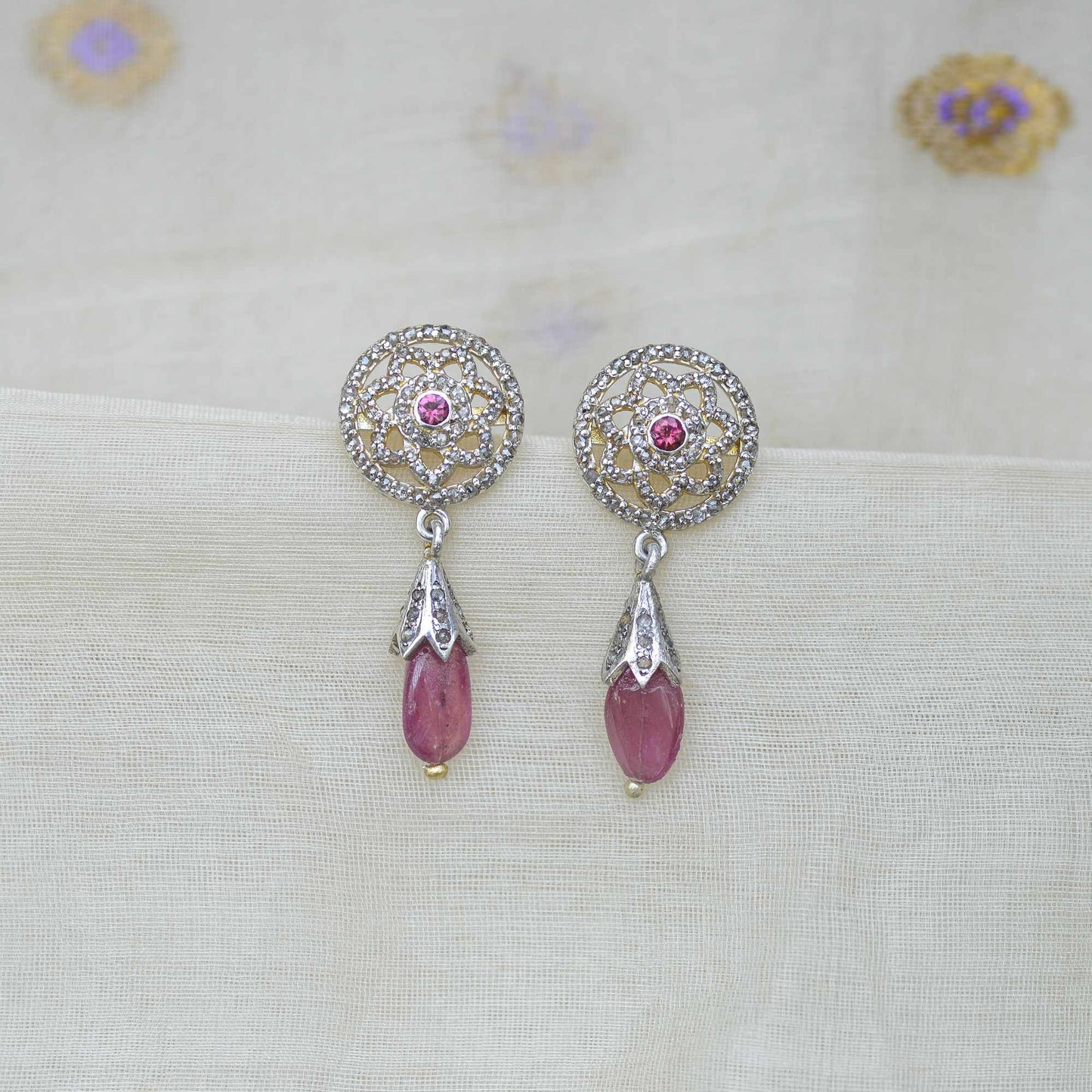 JAYA RUBY EARRINGS
