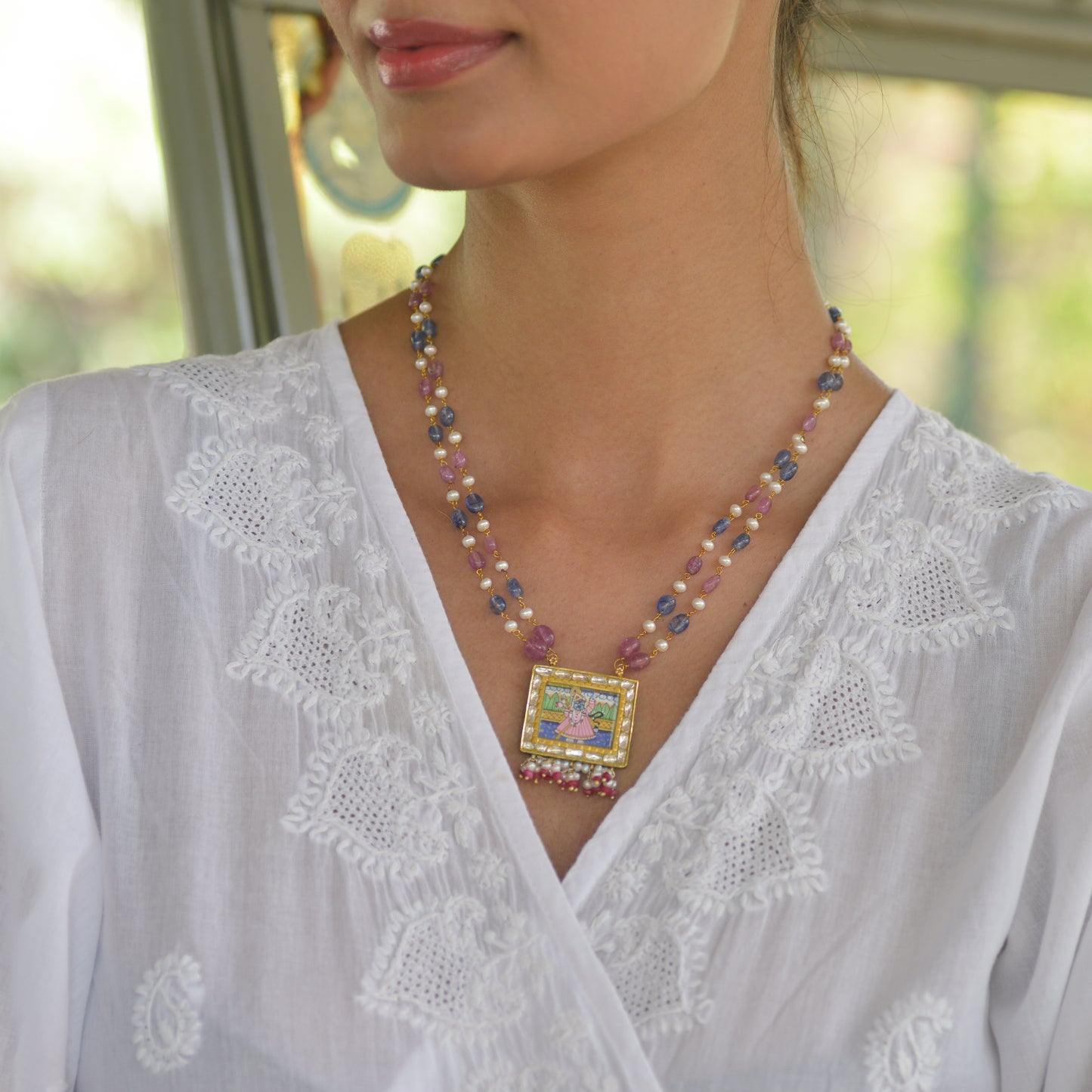 SHRINATHJI PENDANT NEKCLACE II