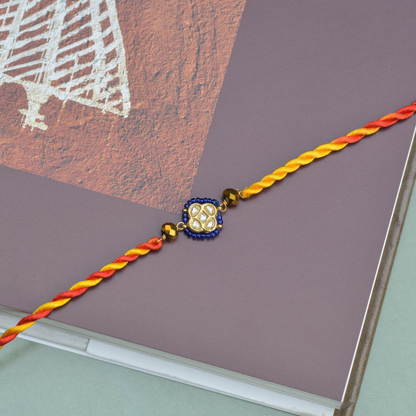 RAKHI (BLUE BEADS)