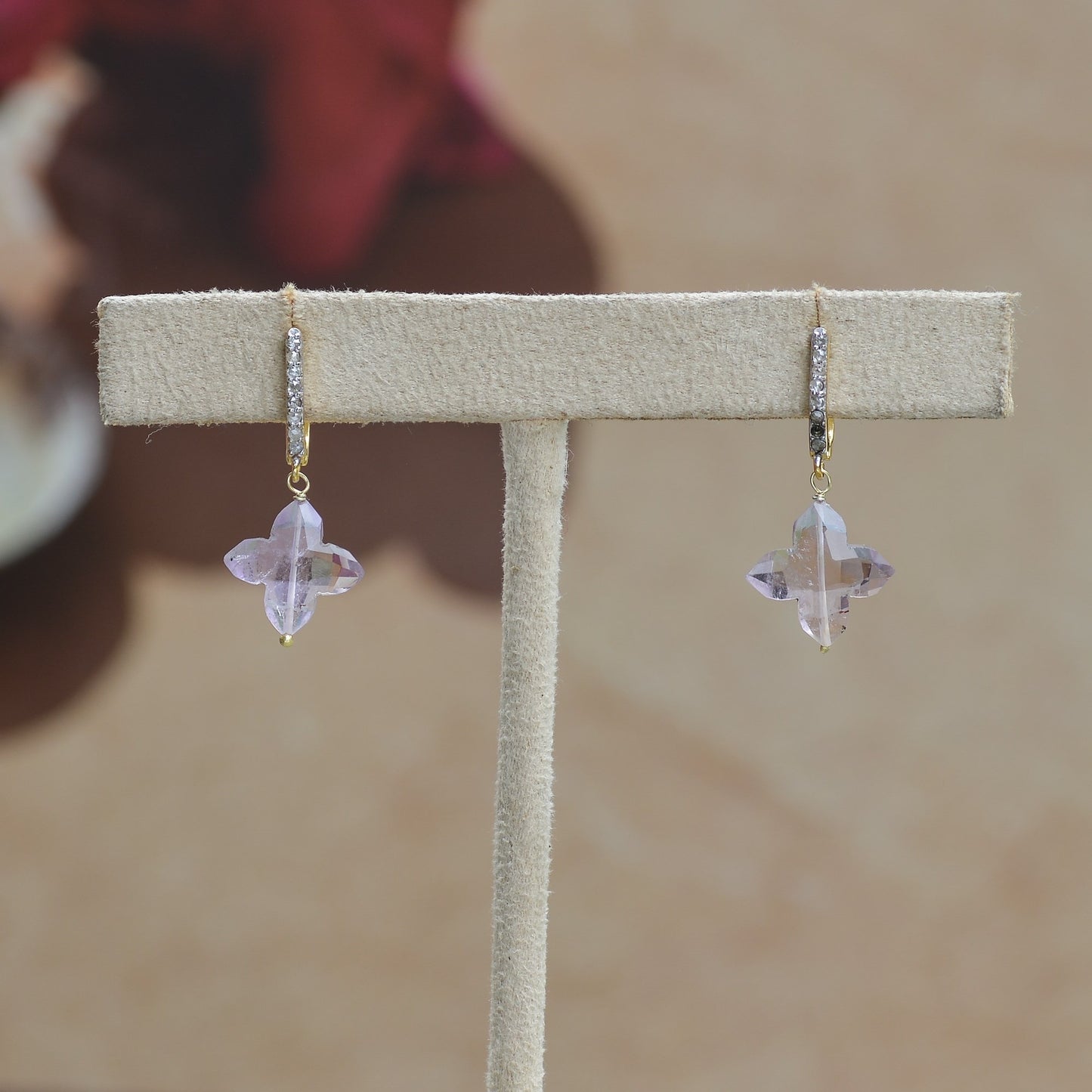 AMETHYST TARA EARRINGS