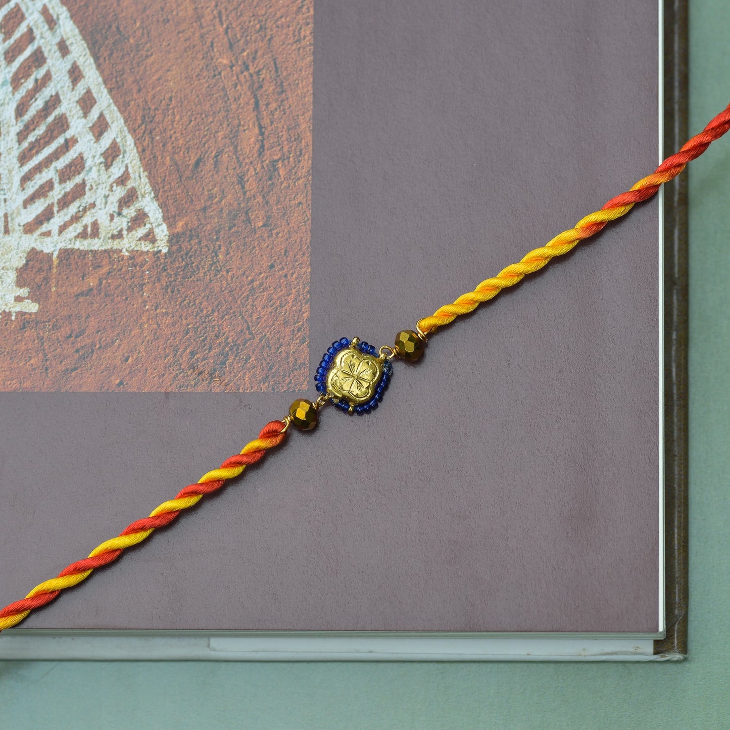RAKHI (BLUE BEADS)