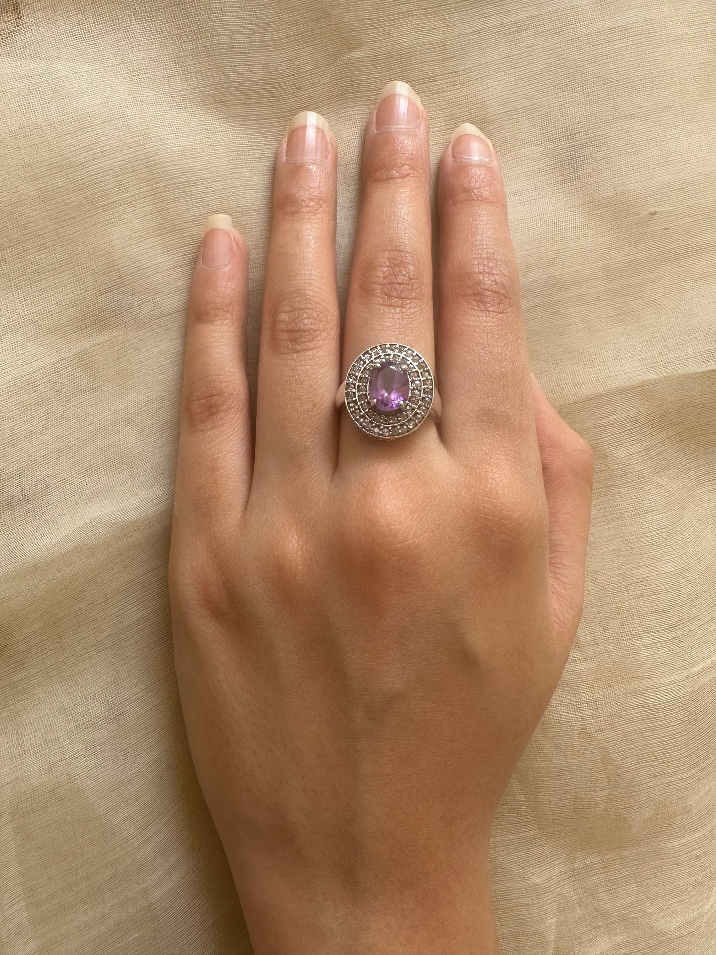 ANGOORI AMETHYST RING