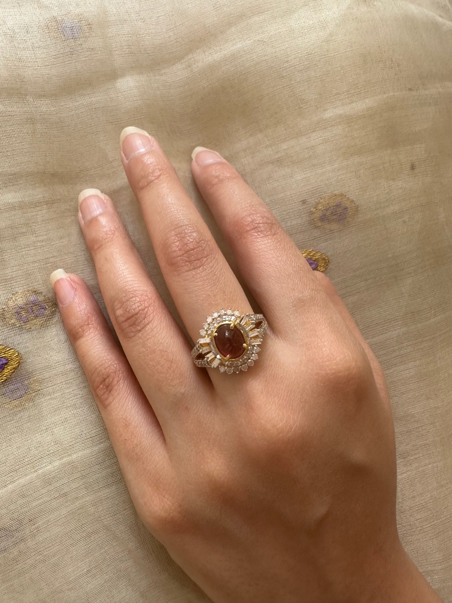 SAVERA RUBY RING