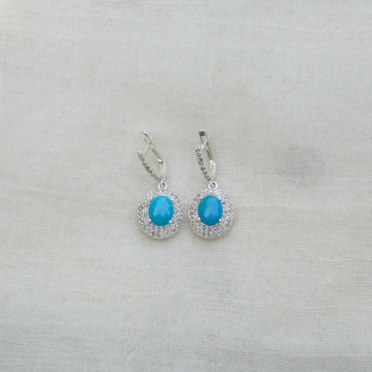 GAYATRI TURQUOISE EARRINGS