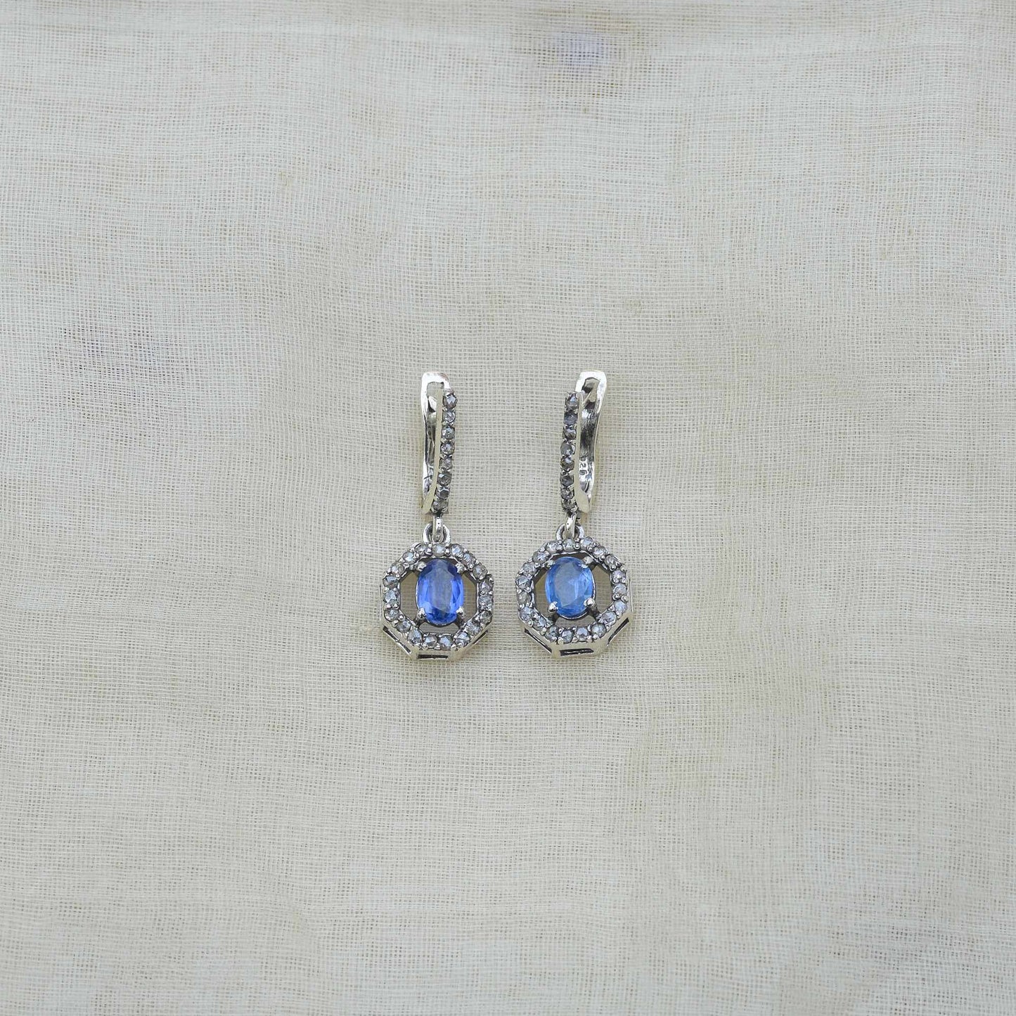 MINI KYANITE EARRINGS