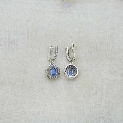 MINI KYANITE EARRINGS