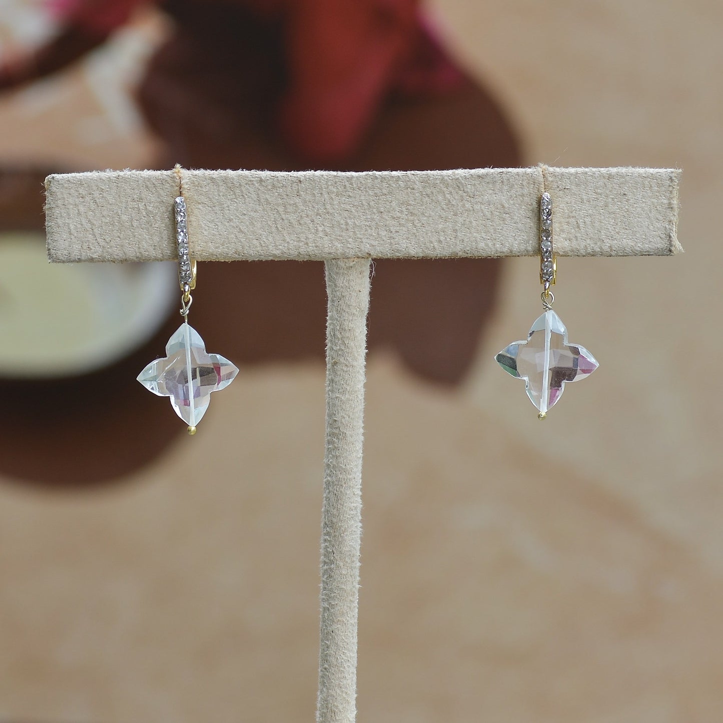 CRYSTAL TARA EARRINGS