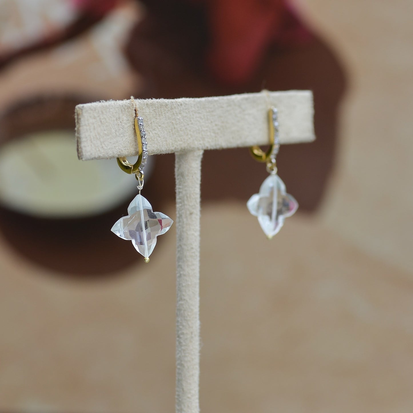 CRYSTAL TARA EARRINGS