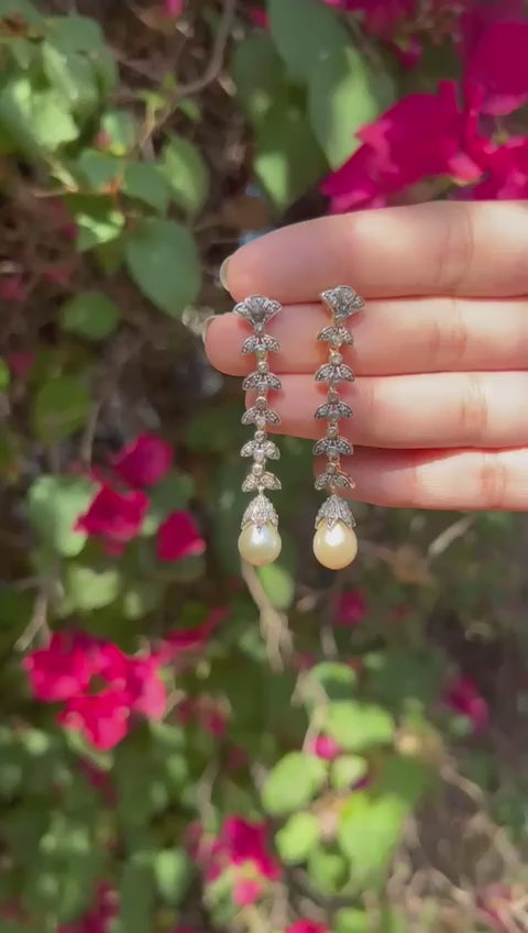 DIYA PEARL DROP EARRINGS